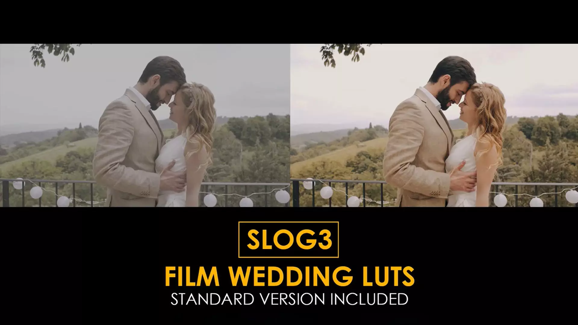 پریست رنگی پریمیر مخصوص کلیپ عروسی Slog3 Film Wedding And Standard Luts